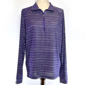 Columbia Purple Women's Golf Pullover Top Sz Medium